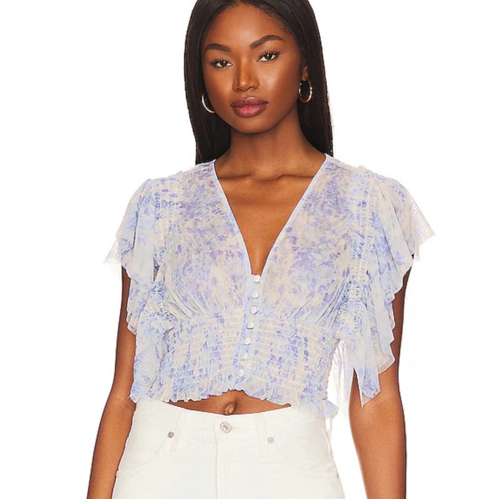 Free People women’s sugar top. Size large. Never worn. Great condition